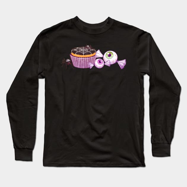 Trick or Treats - Halloween - Candy Long Sleeve T-Shirt by AkiraKiita